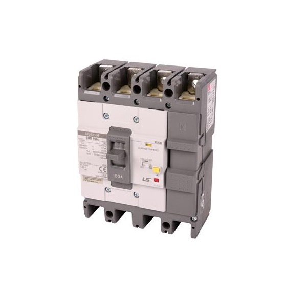 INTERRUPTOR DIFERENCIAL EN CAJA MOLDEADA EBS 104c-100A 30mA