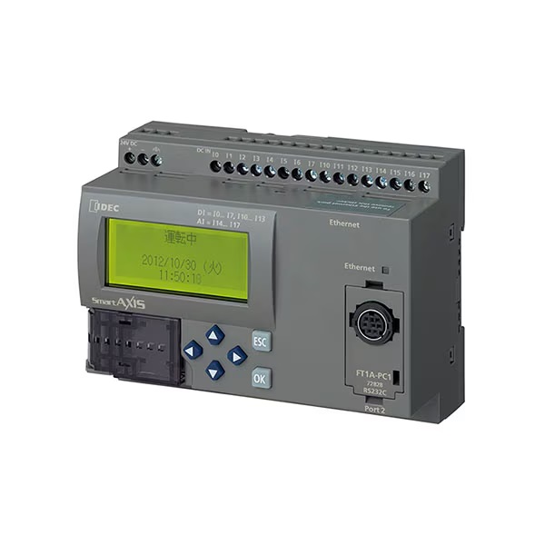 PLC FT1A-H24RA (12ed/4ea/8sr/LCD/eth) 24VCC