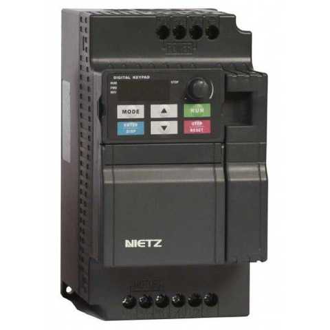 VARIADOR NZ2200 0R4G ENTRADA  1X220V/SALIDA  3X220V 1/2HP