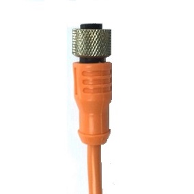 CONECTOR RECTO M12 SIN LED CABLE 2M E12-4SV2